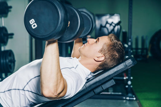 Baseball Strength Training - Dumbbell Floor Press