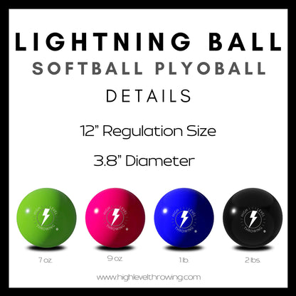 Lightning Ball Plyo Set – Team Bundle (6 Sets)