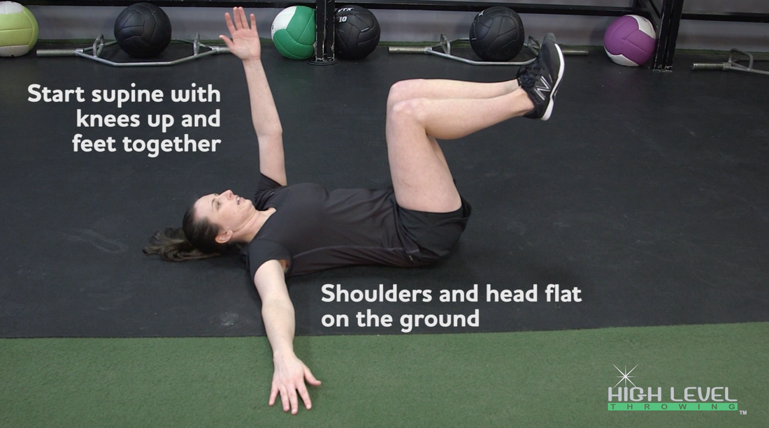 Baseball and Softball Rotation - Supine Twist