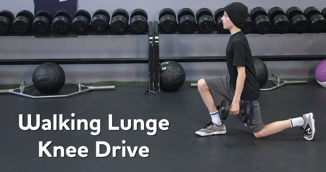 Youth Baseball Strength  - Lunge Progressions