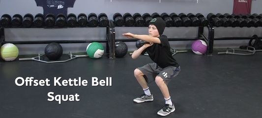 Youth Baseball Strength Training: Off-Set Squats