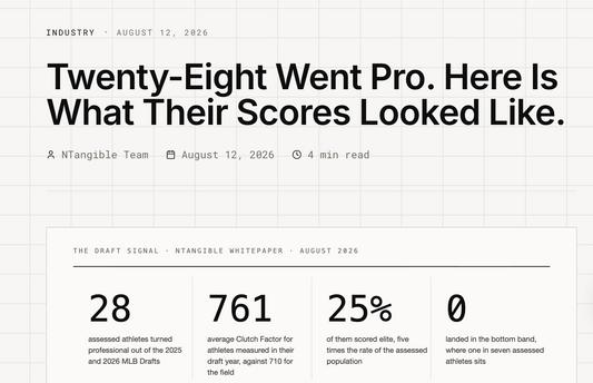 NTangible: Twenty-Eight Went Pro. Here Is What Their Scores Looked Like.
