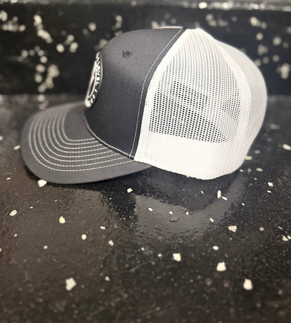 High Level Throwing Trucker Hat - Black/White
