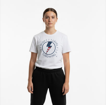 Lightning Bolt T-Shirt - American Flag