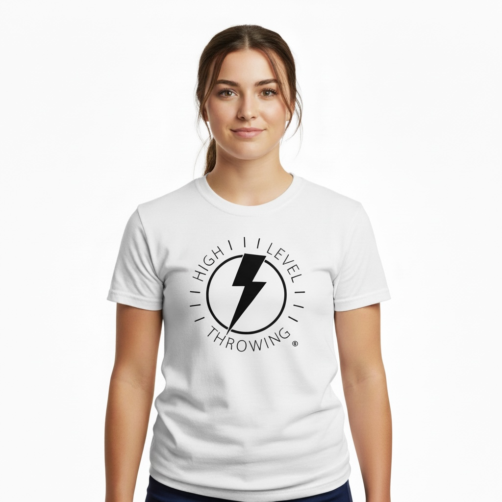 Lightning Bolt T-Shirt - White/Black