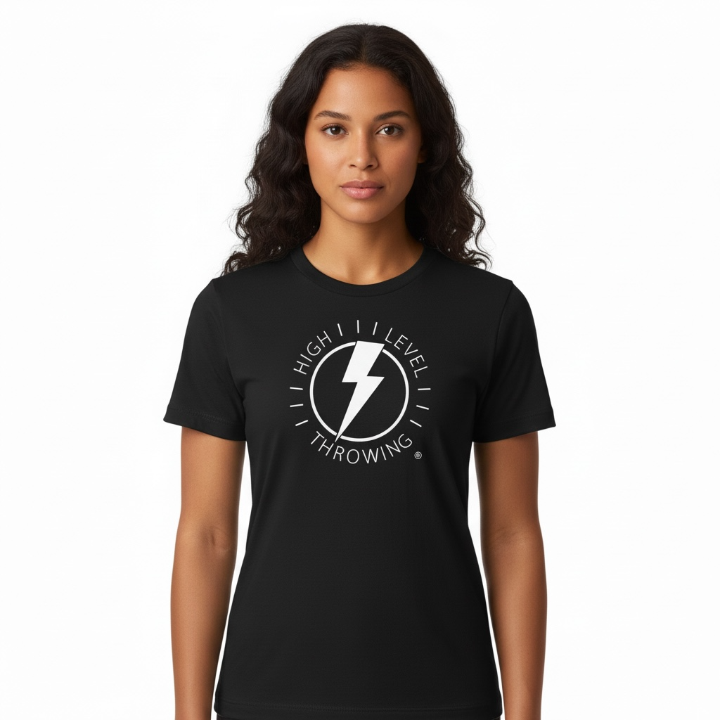 Throw Like A Girl T-Shirt - Slime Green