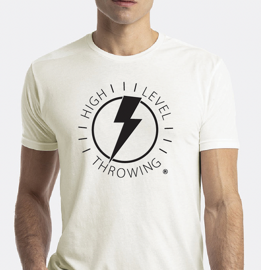 Lightning Bolt T-Shirt - White/Black