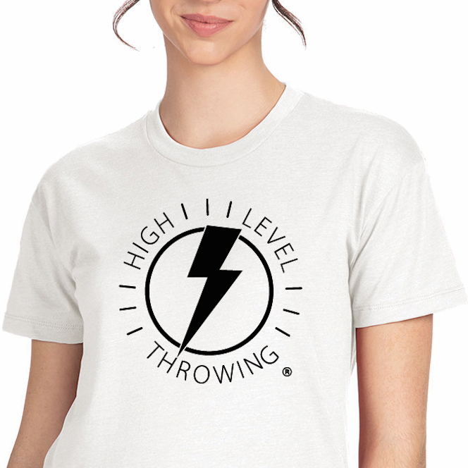 Lightning Bolt T-Shirt - White/Black