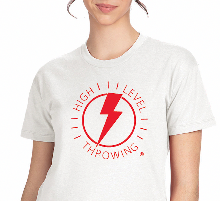 Lightning Bolt T-Shirt - White/Red